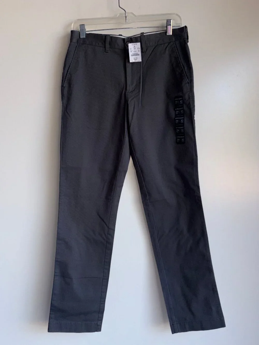 NWT J.CREW Flex Straight Fix Chino Pants Men's 29x32